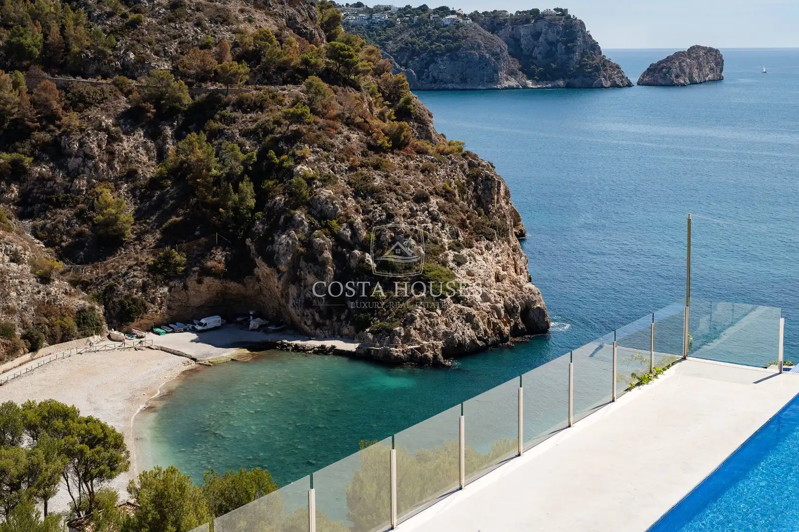 Terrace of Houses for sale in Jávea / Xàbia  with Air Conditioner, Private garden and Terrace
