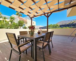 Terrassa de Casa adosada en venda en Santiago del Teide amb Aire condicionat, Jardí privat i Terrassa