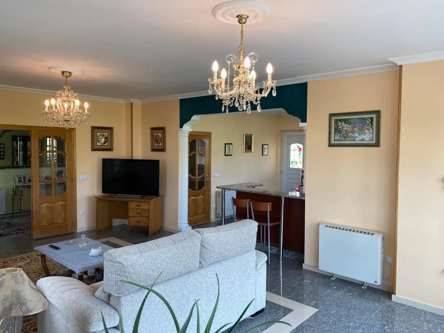 Sala de estar de Casa o chalet en venta en Foz con Calefacción, Jardín privado y Terraza