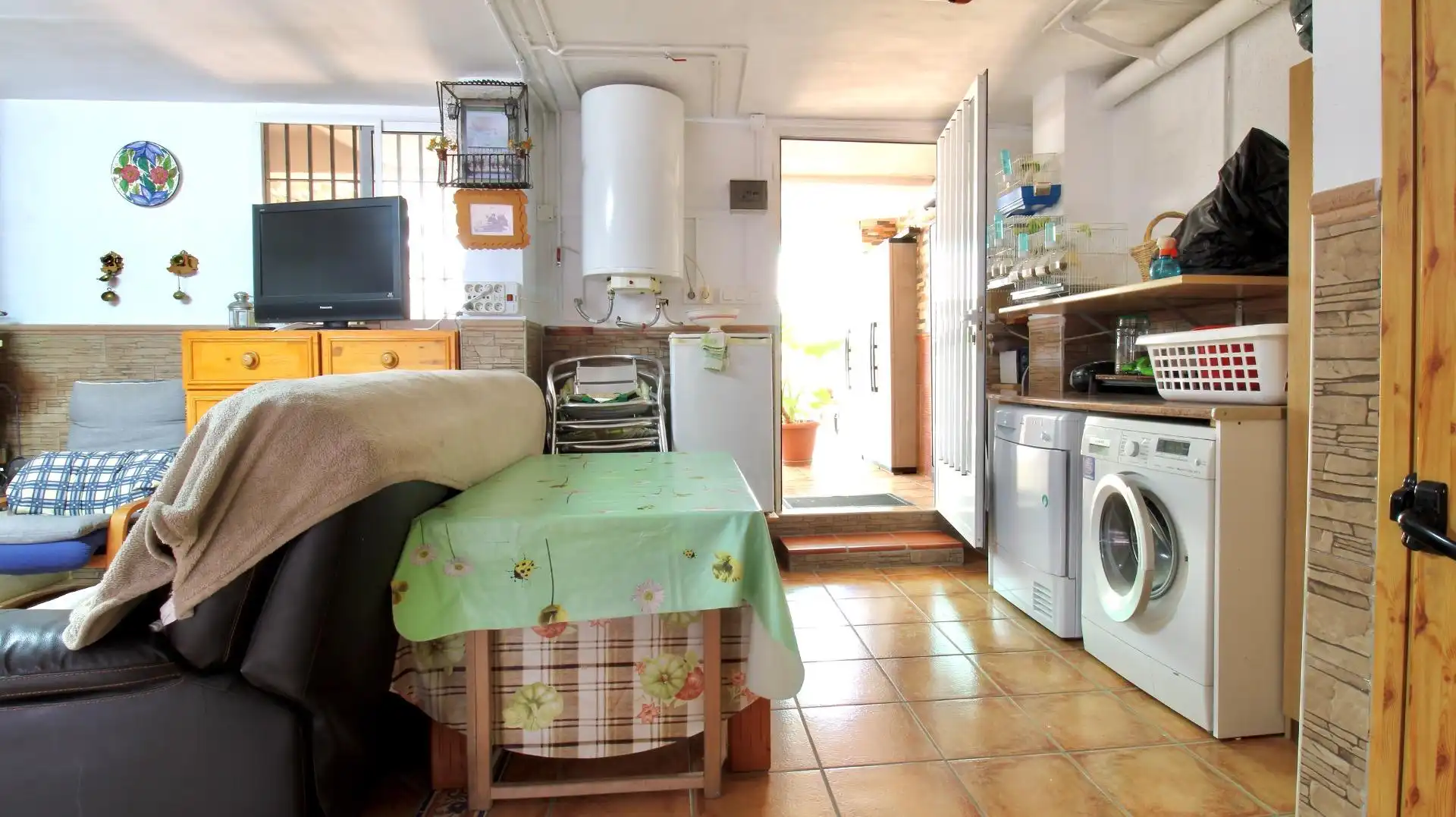 Cocina de Casa adosada en venta en Vegas del Genil con Aire acondicionado, Calefacción y Terraza