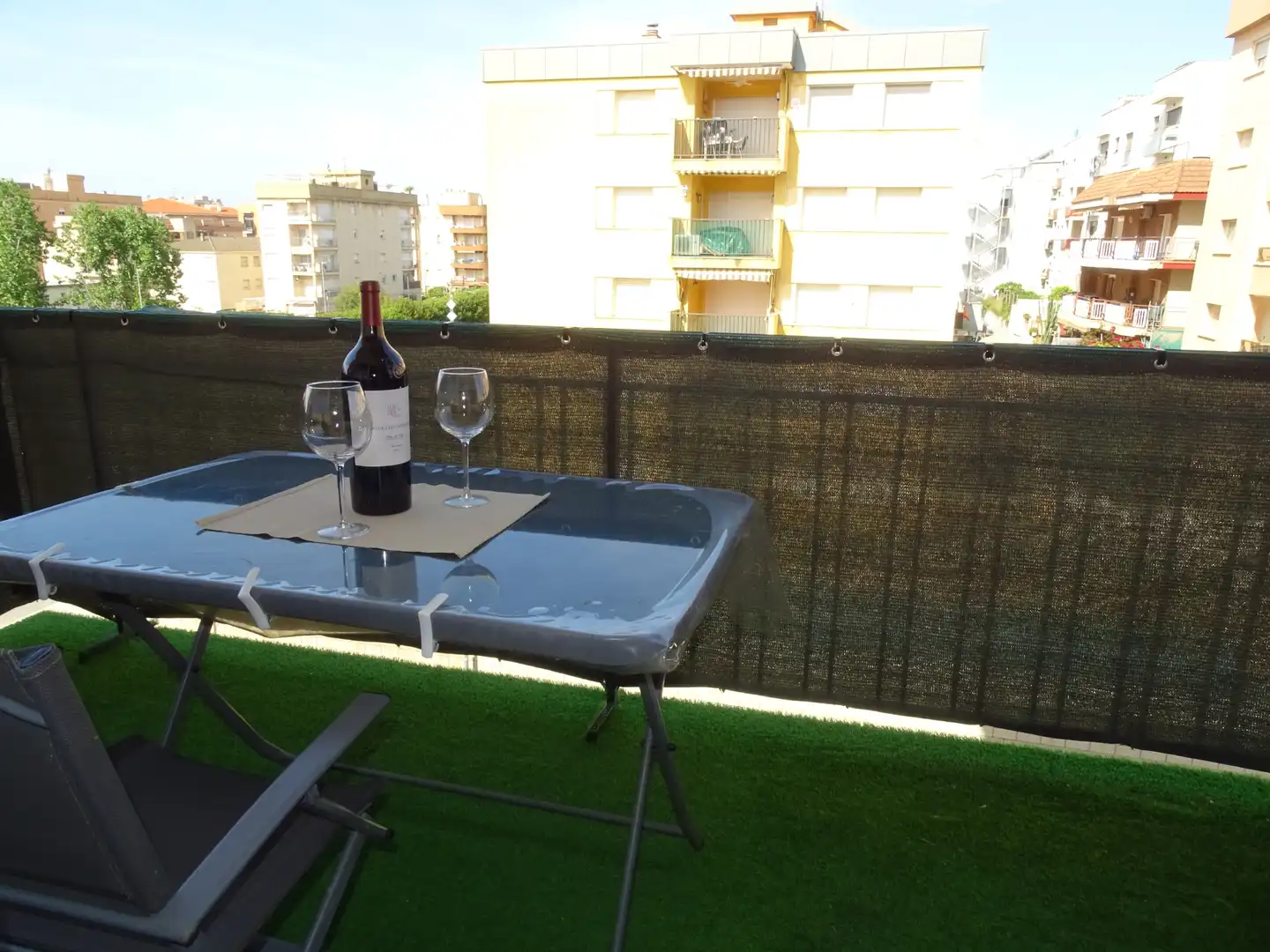 Terrasse von Wohnung zum Verkauf in Calafell mit Klimaanlage, Heizung und Terrasse