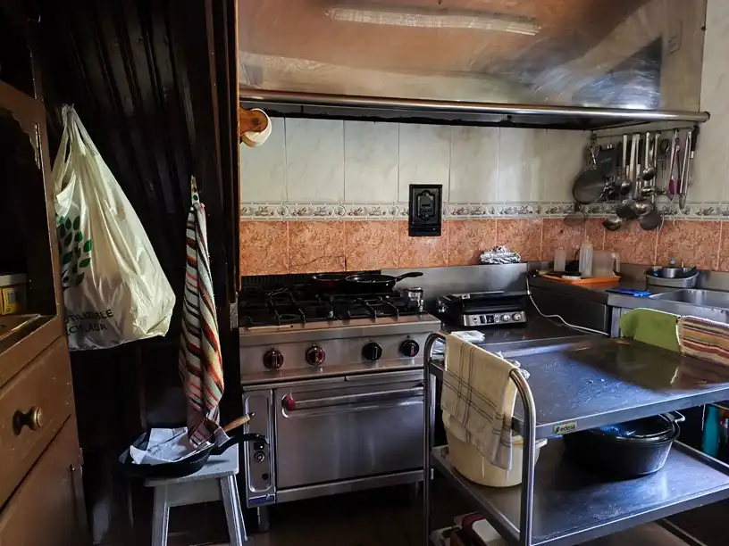 Cocina de Casa o chalet en venta en Belmonte de Miranda con Amueblado