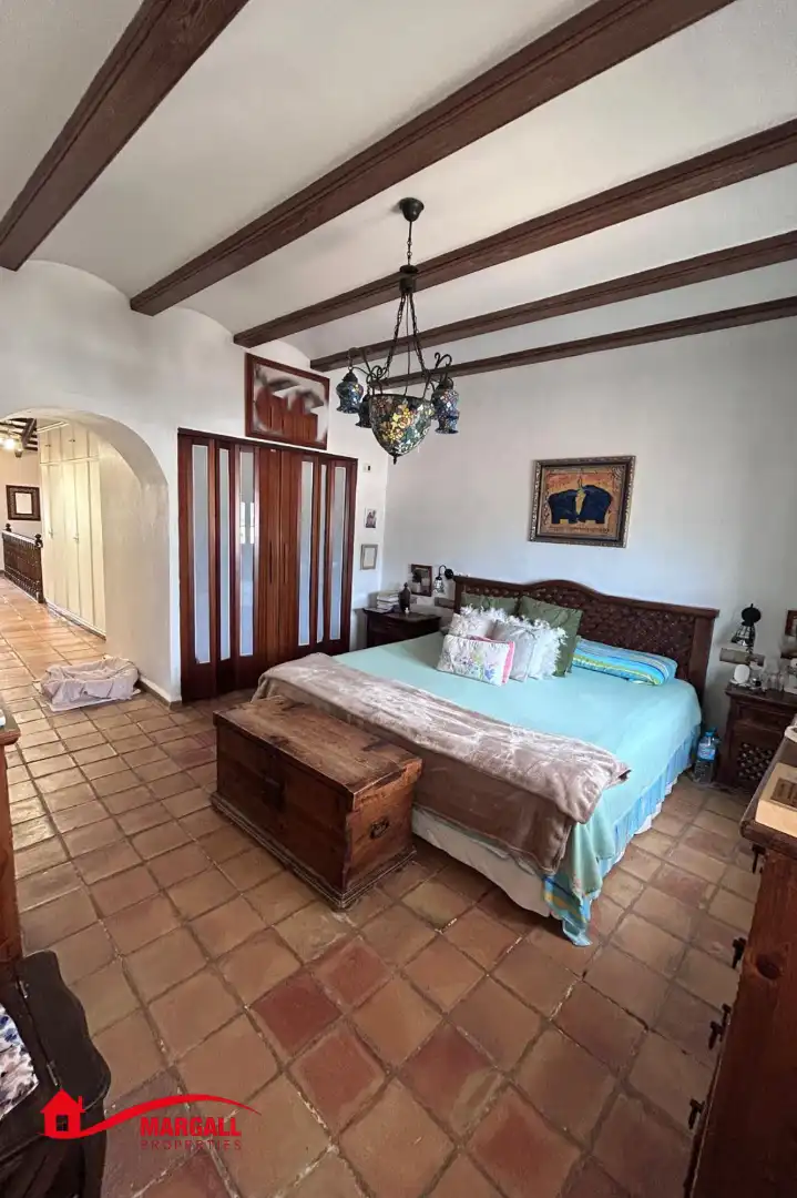 Dormitori de Casa o xalet en venda en Alboraya amb Aire condicionat, Calefacció i Jardí privat
