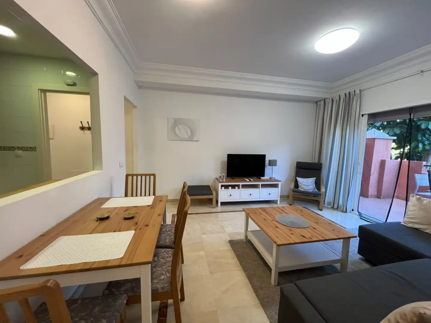 Sala de estar de Planta baja de alquiler en Estepona Pueblo