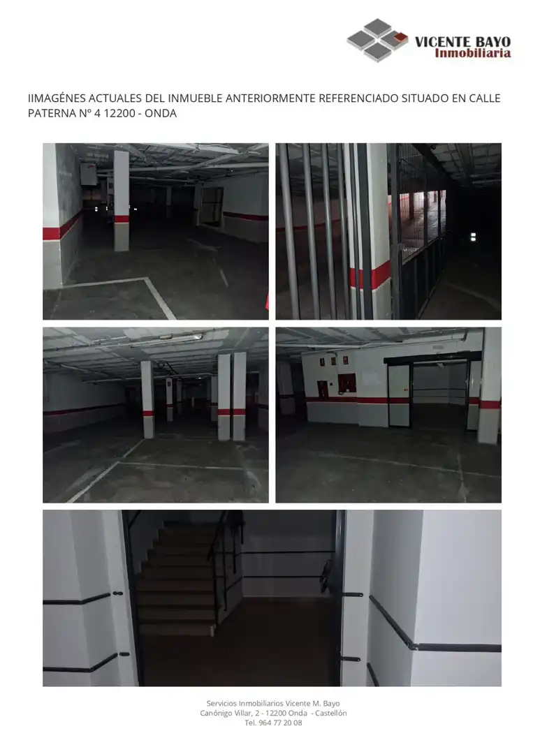 Parking of Commercial properties for rent in Onda