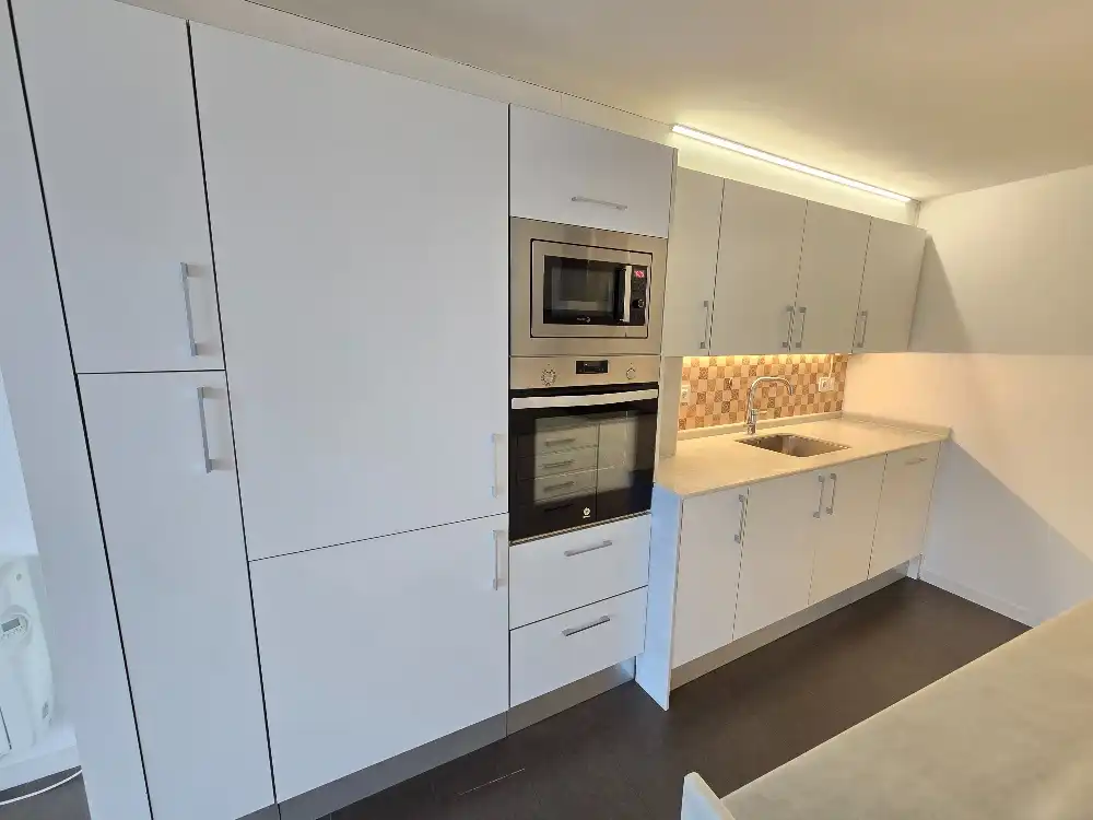 Cocina de Dúplex de alquiler en Moià con Calefacción, Jardín privado y Terraza