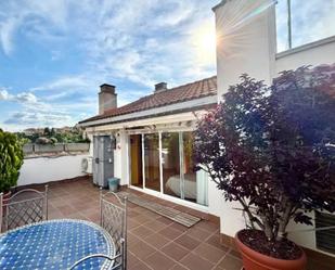 Exterior view of Attic for sale in Manresa  with Heating, Terrace and Balcony