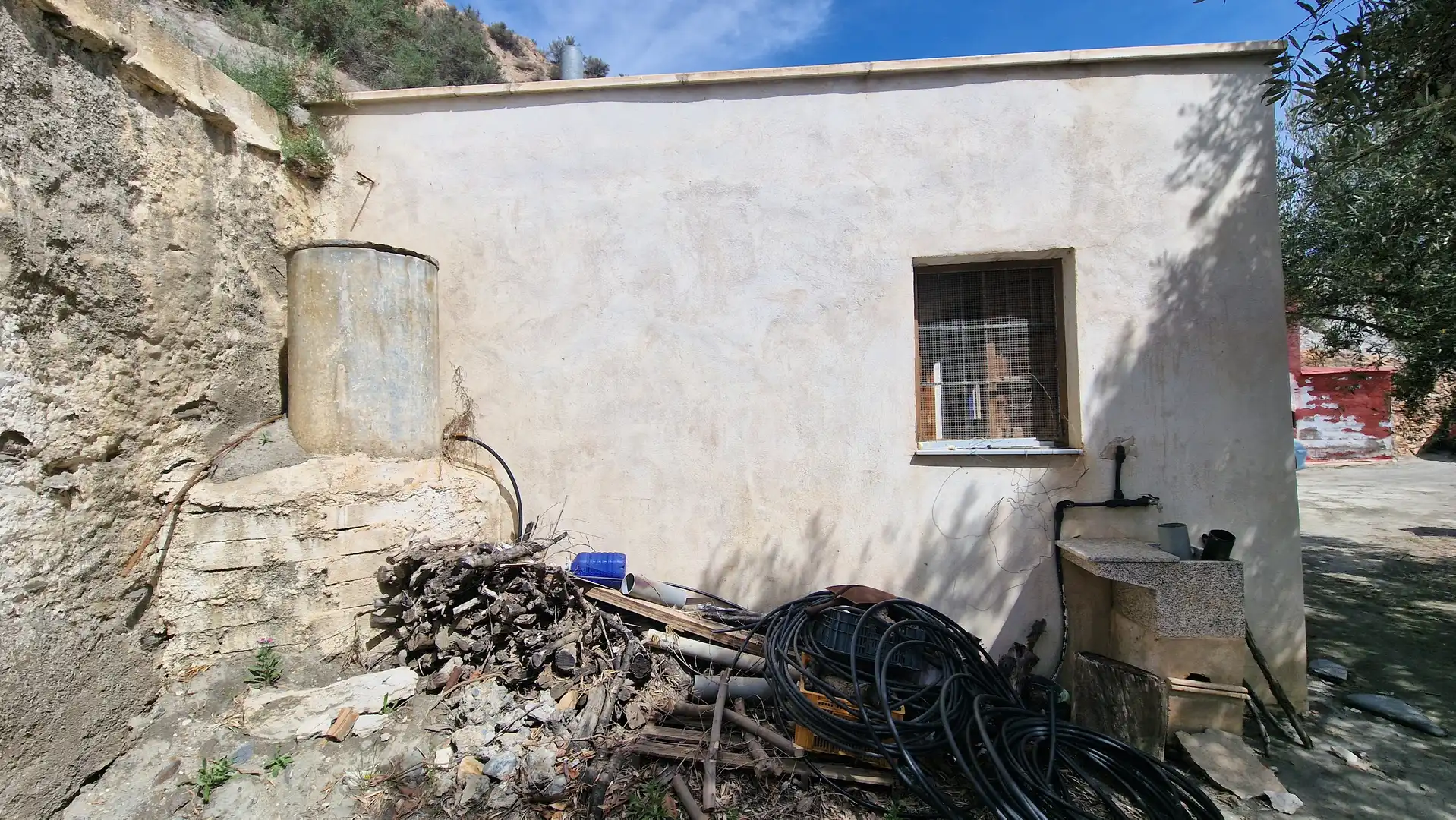Vista exterior de Finca rústica en venda en Canjáyar amb Jardí privat i Moblat