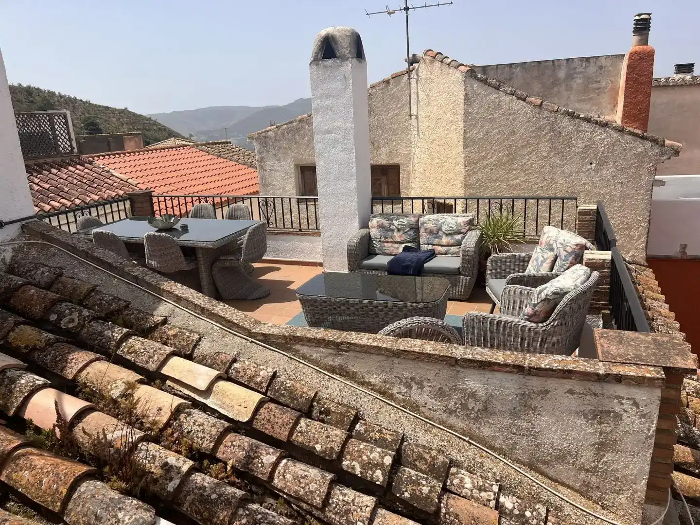 Terrassa de Casa adosada en venda en Lecrín amb Piscina i Balcó