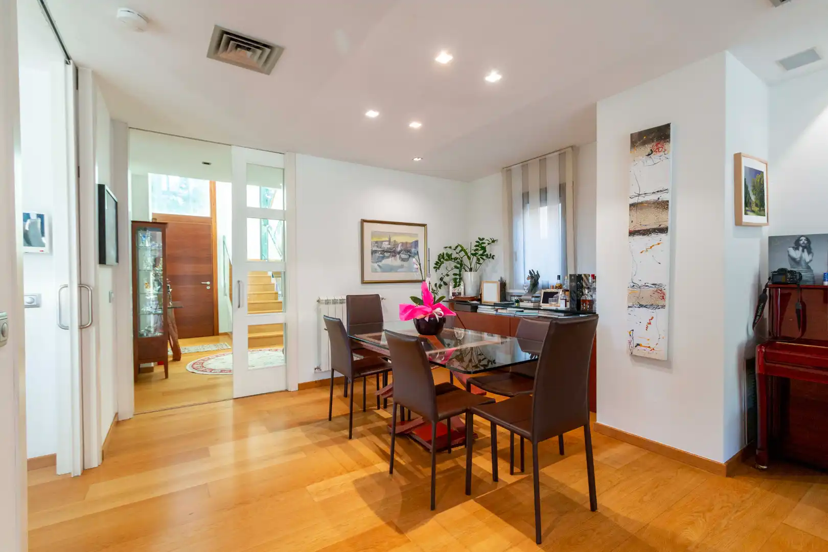 Dining room of Houses for sale in Girona  with Air Conditioner, Heating and Private garden