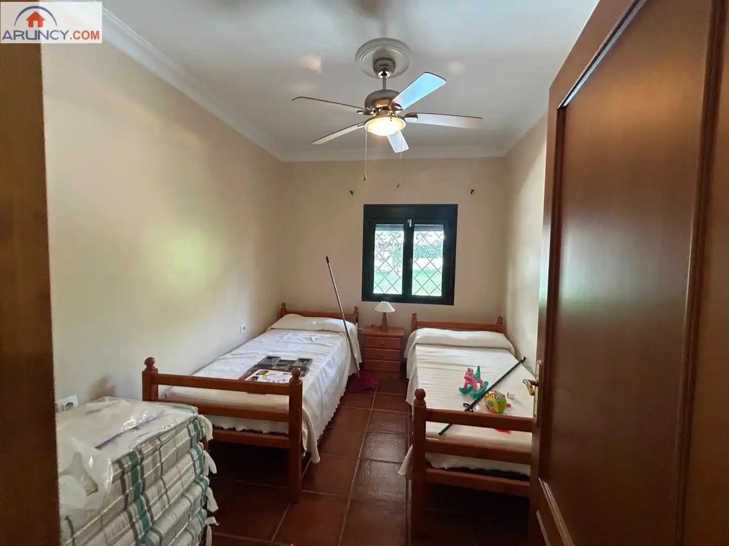 Bedroom of Houses for rent in Alcalá de Guadaira  with Air Conditioner, Private garden and Terrace