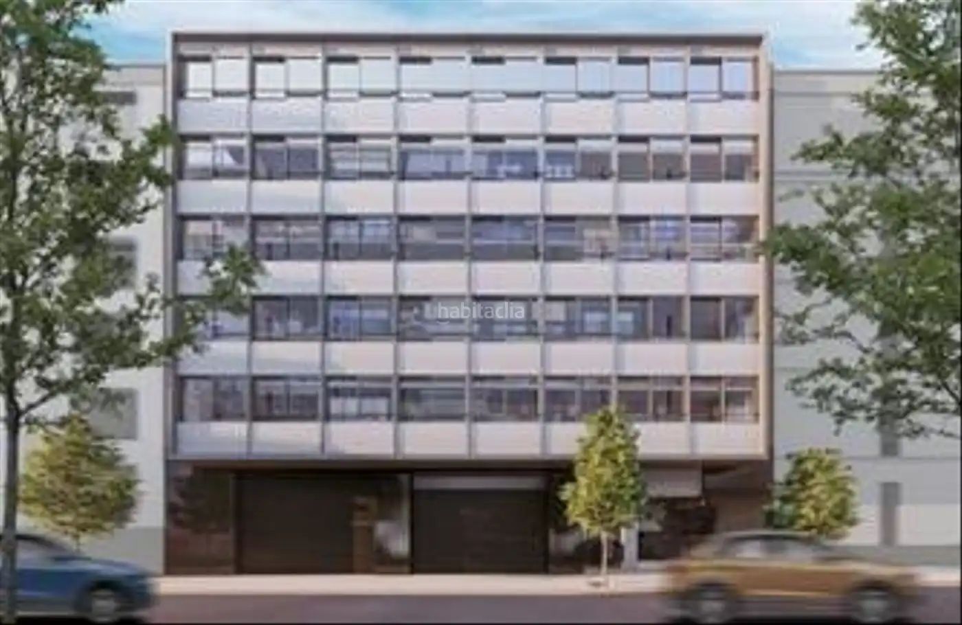 Exterior view of Office for rent in Barcelona  with Air Conditioner and Storage room