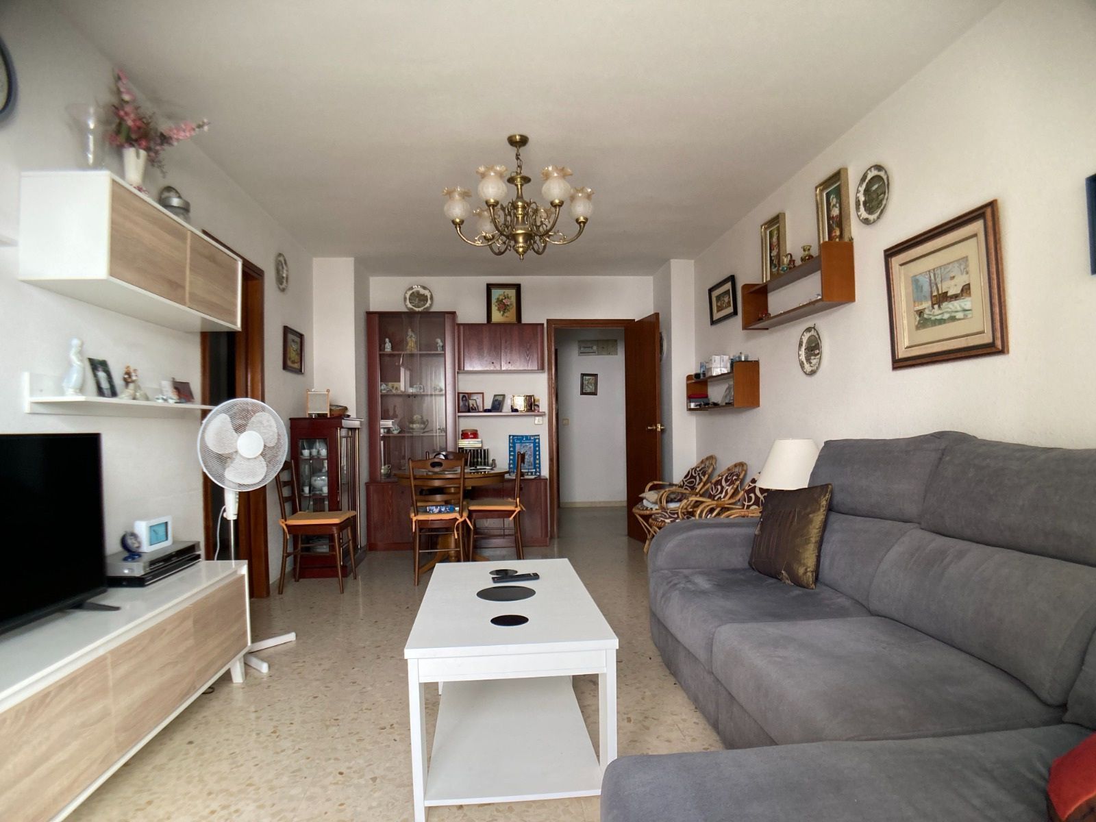 Living room of Apartment for sale in Benidorm  with Air Conditioner, Heating and Furnished
