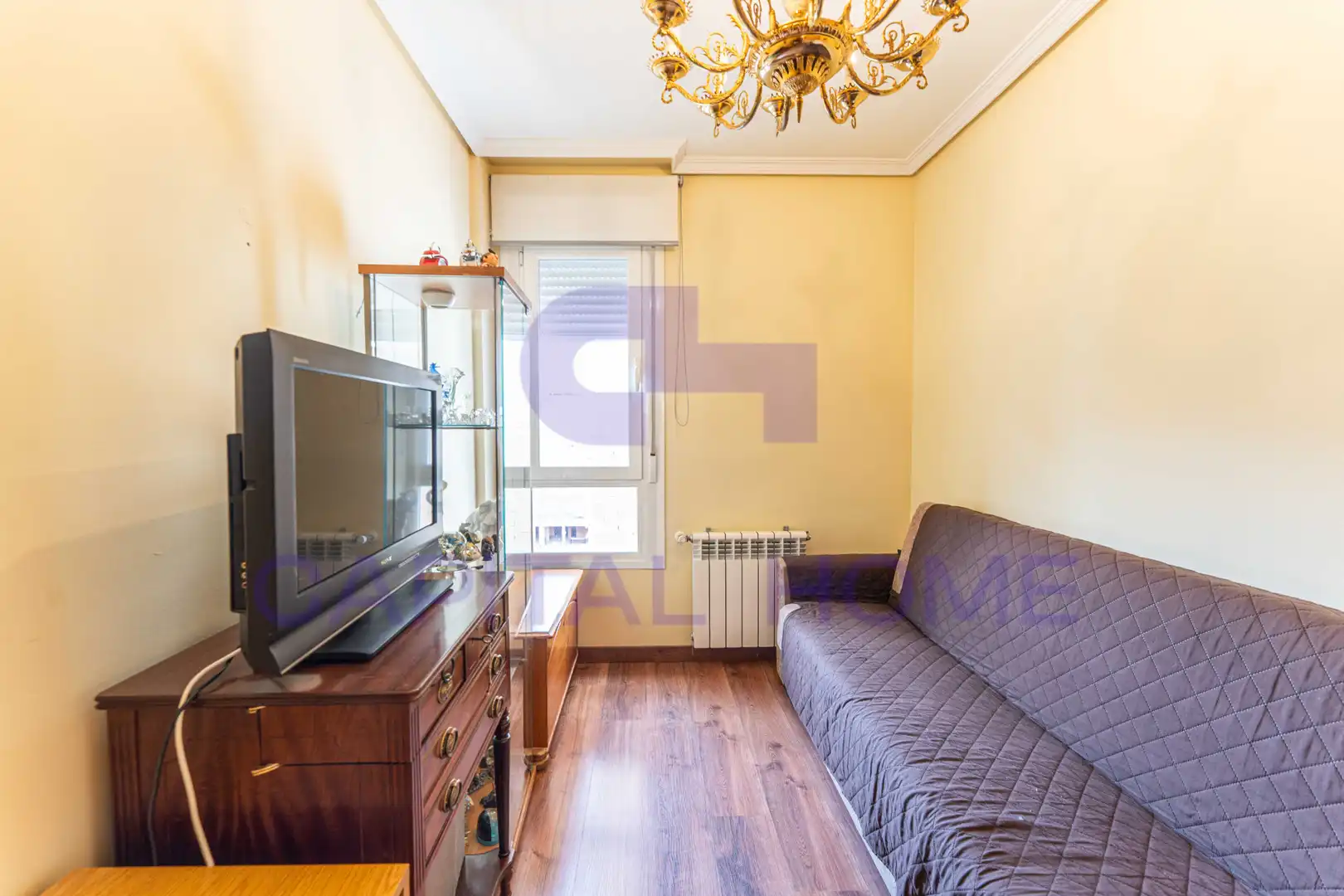Sala de estar de Piso en venta en Móstoles con Aire acondicionado, Calefacción y Parquet