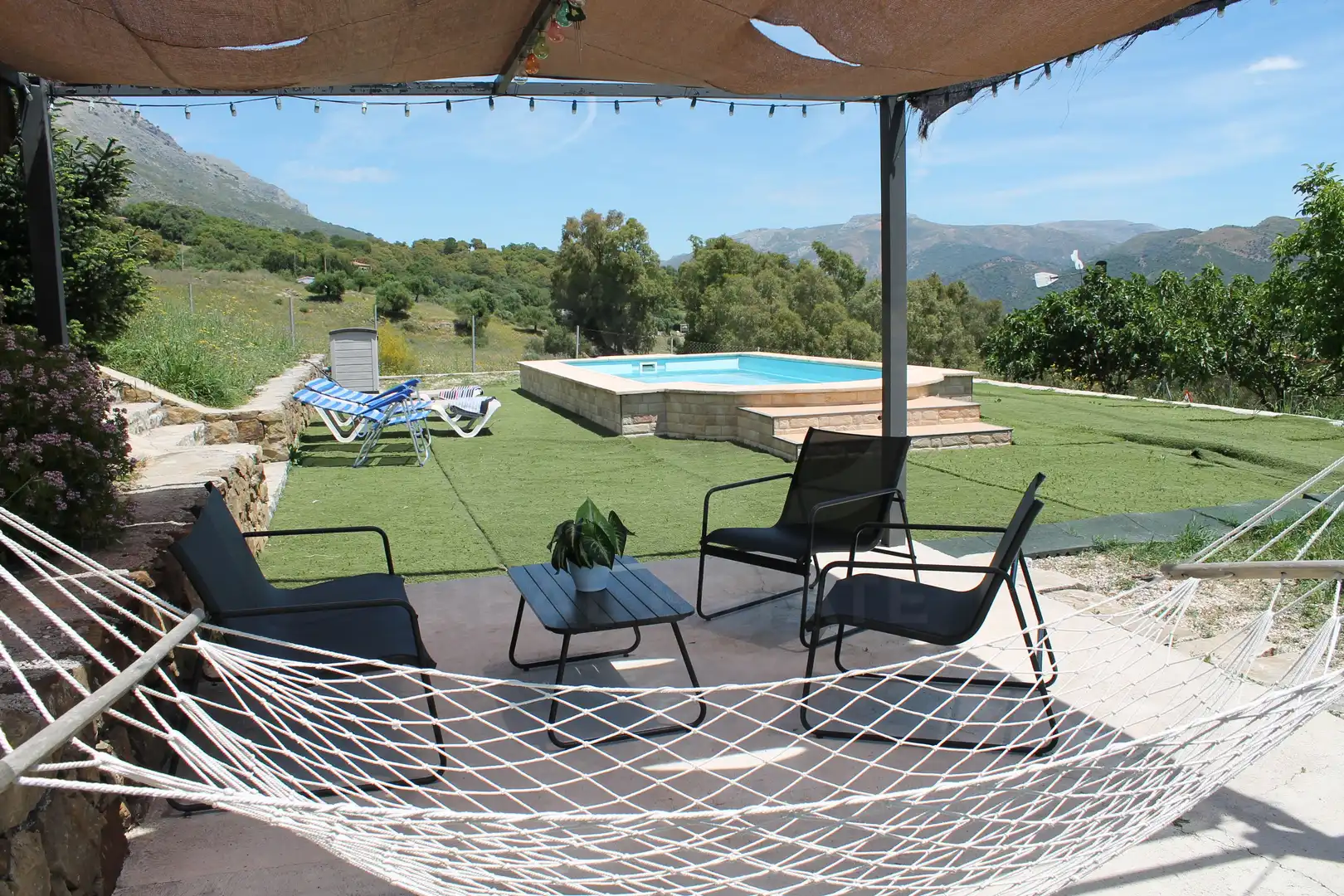 Terrassa de Casa o xalet en venda en Cortes de la Frontera amb Aire condicionat, Calefacció i Terrassa