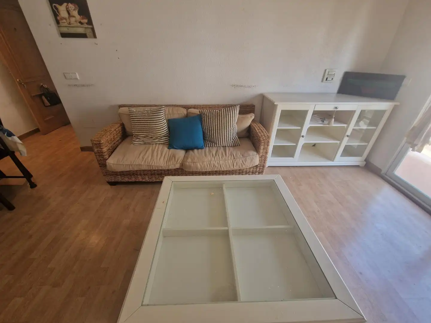 Wohnzimmer von Wohnung zum Verkauf in Águilas mit Klimaanlage und Balkon