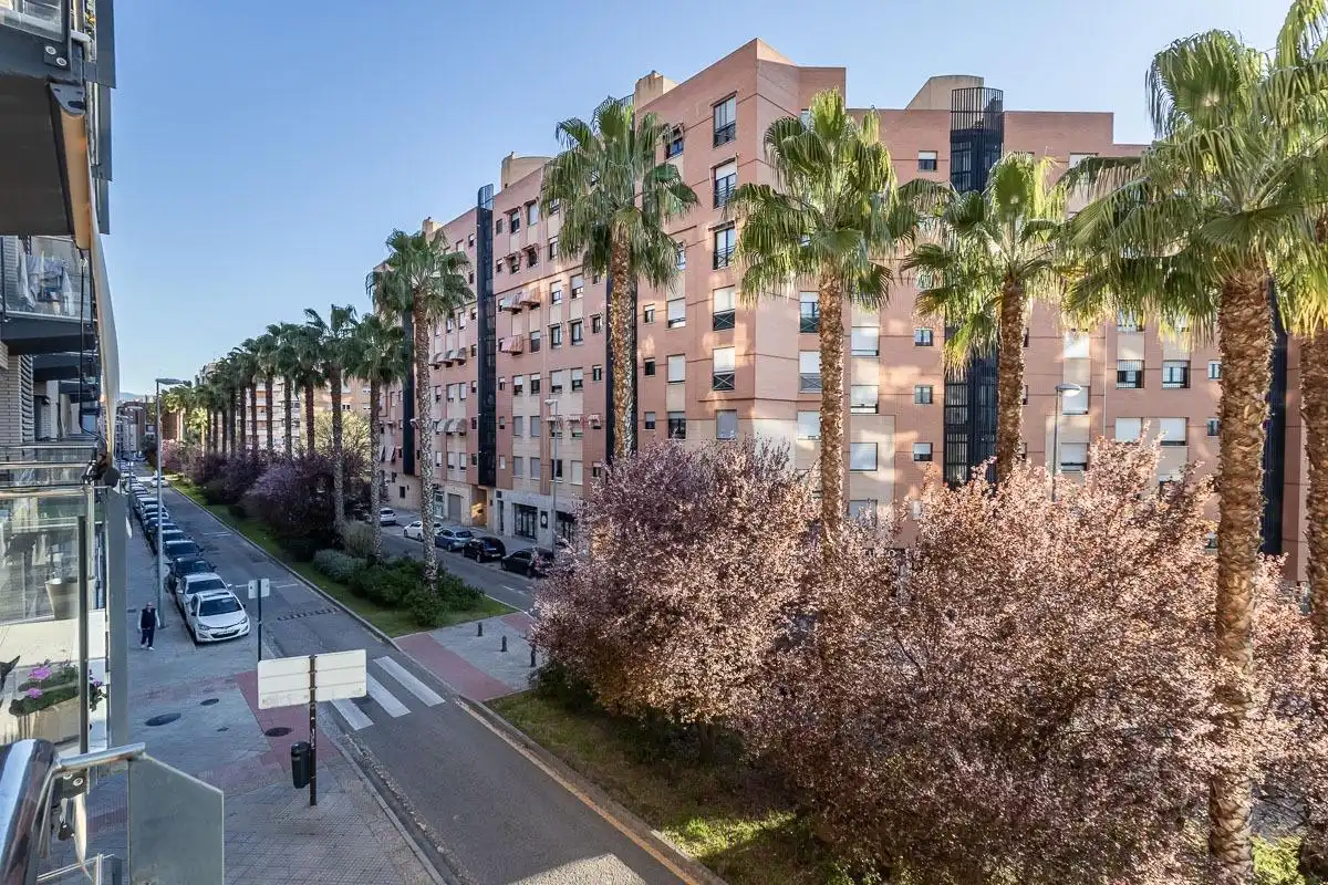 Exterior view of Flat for sale in Granada  with Heating, Terrace and Storage room