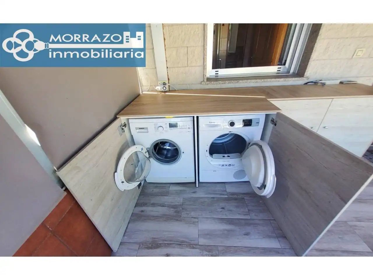 Terraza de Casa o chalet en venta en A Estrada  con Aire acondicionado, Piscina y Amueblado