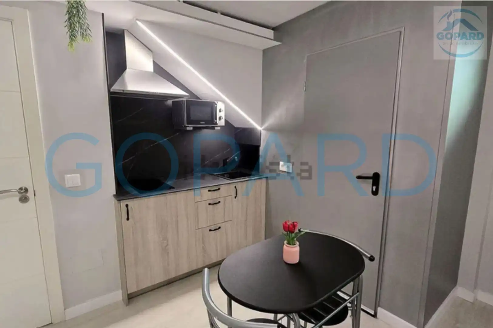 Cocina de Apartamento de alquiler en Villanueva de la Cañada con Calefacción, Amueblado y Horno