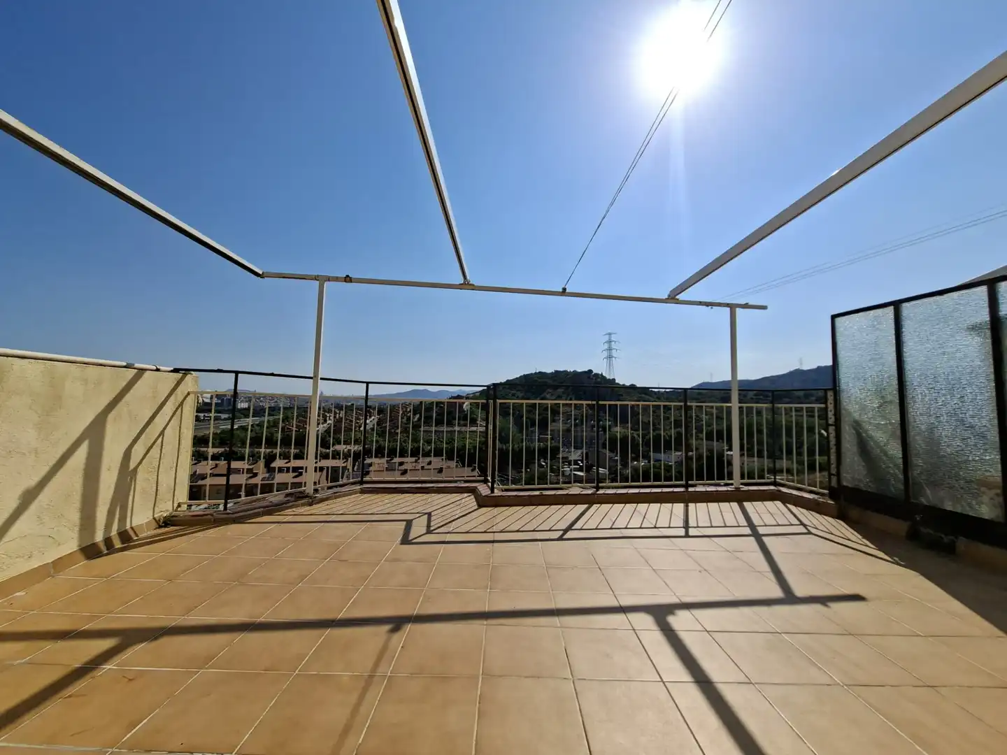 Terrasse von Dachboden zum Verkauf in Badalona mit Klimaanlage, Heizung und Terrasse