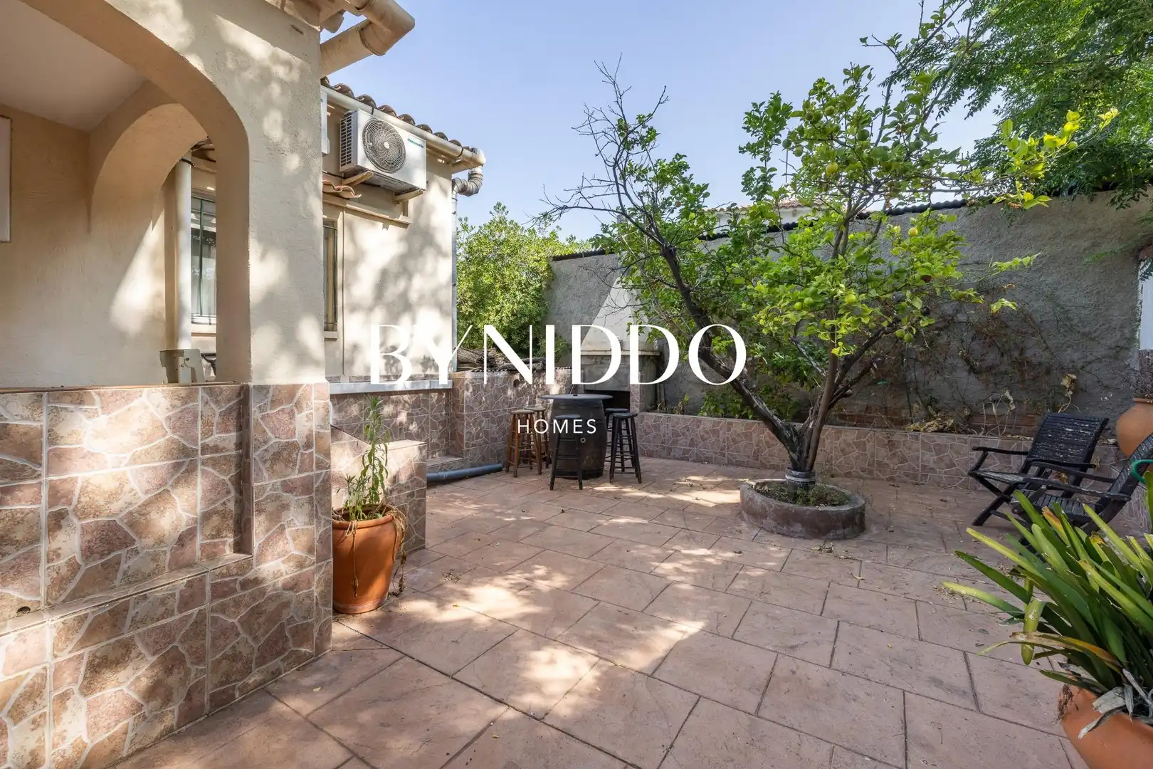 Terrassa de Casa o xalet en venda en Sant Cugat del Vallès amb Aire condicionat, Calefacció i Jardí privat