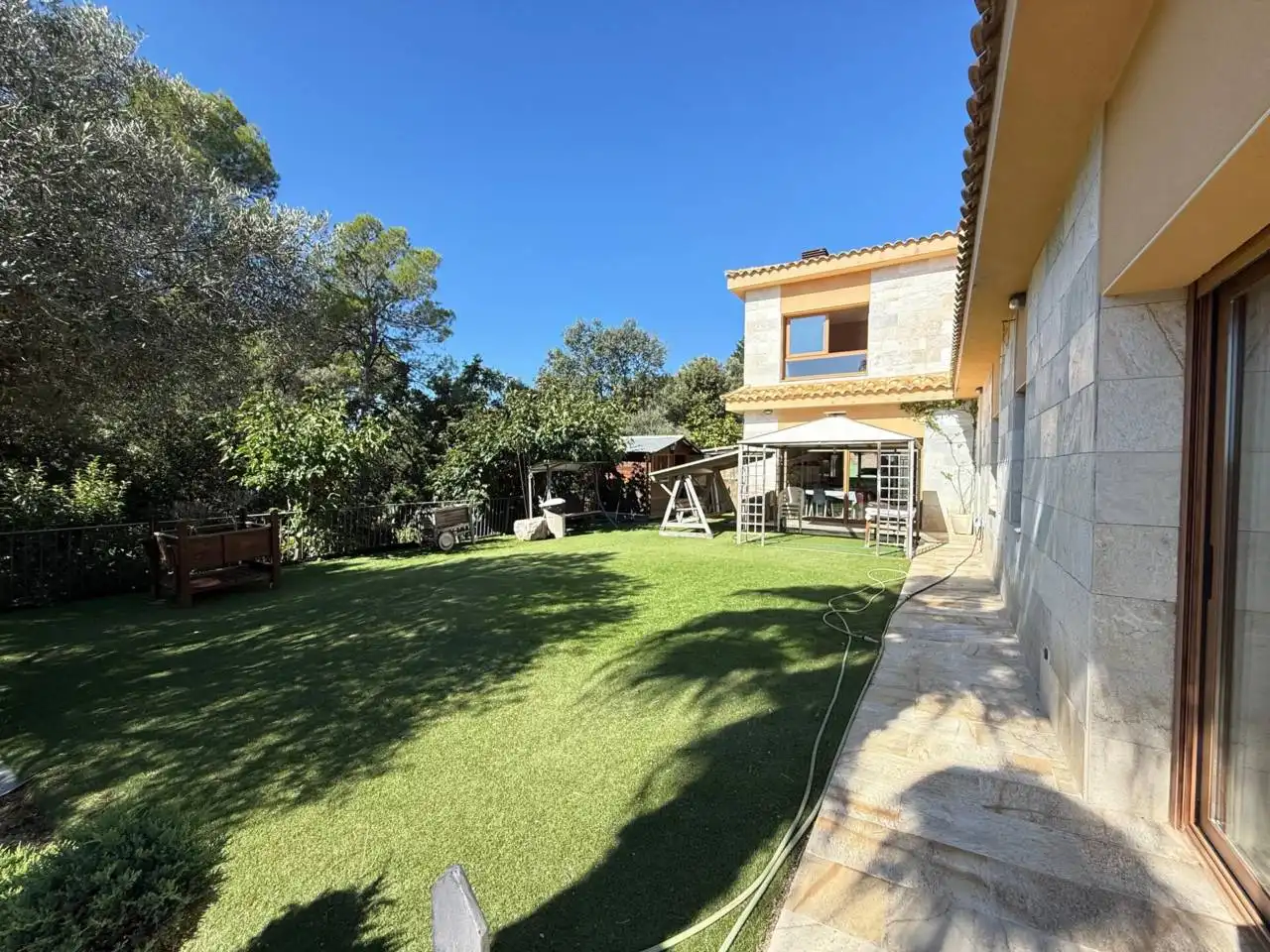 Garden of Houses for sale in Matadepera  with Heating and Private garden