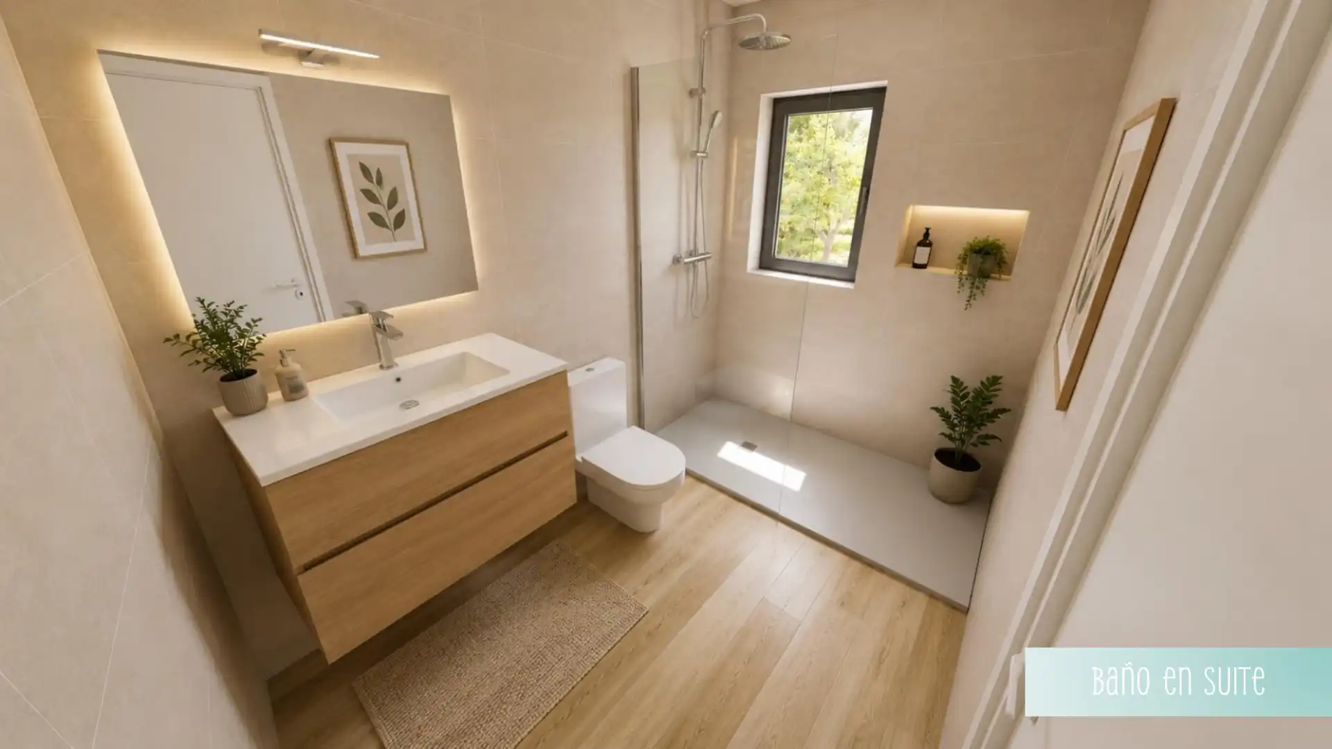 Bany de Casa o xalet en venda en Figueres amb Aire condicionat, Calefacció i Jardí privat