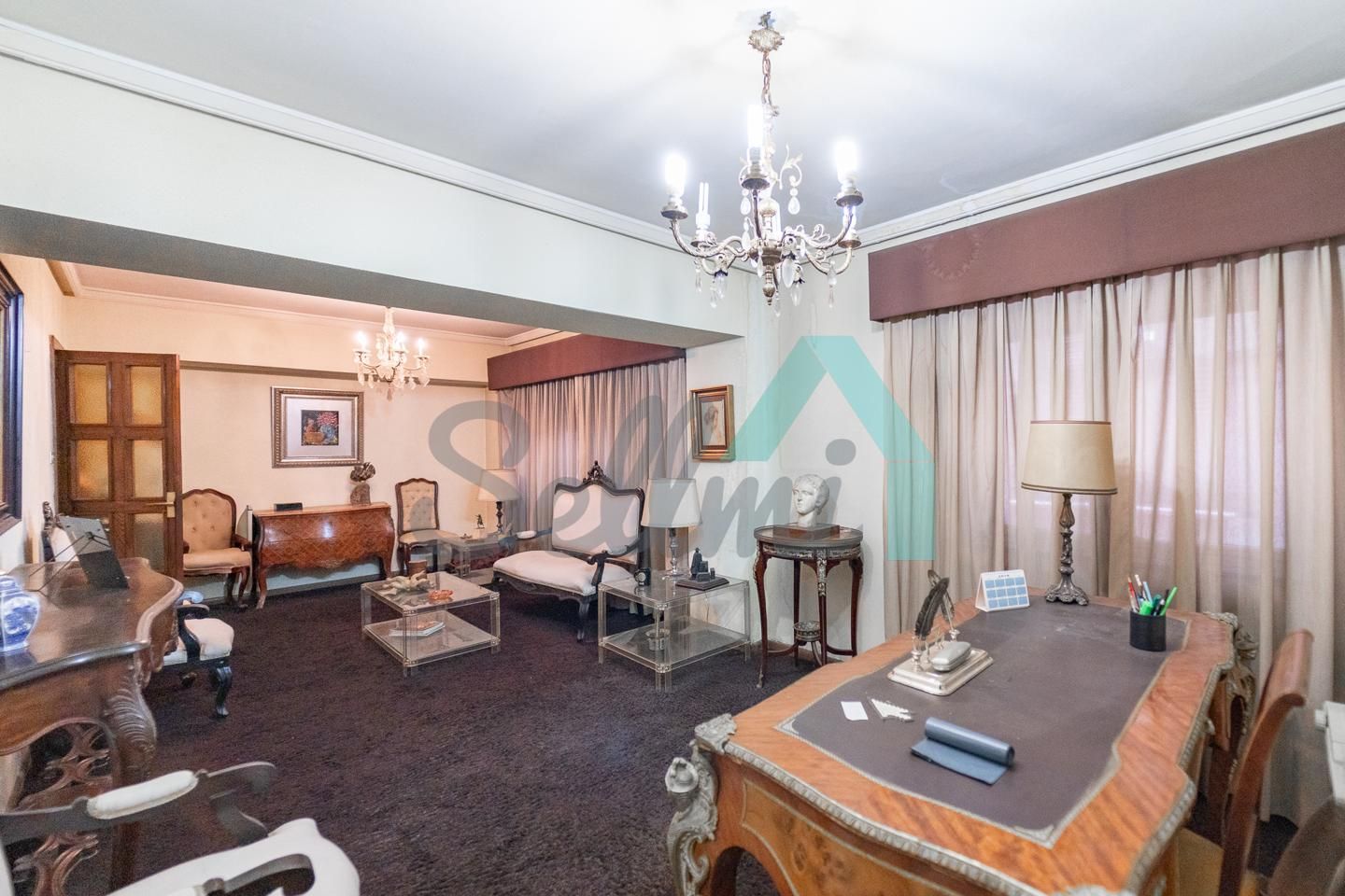 Living room of Flat for sale in Oviedo   with Heating and Parquet flooring