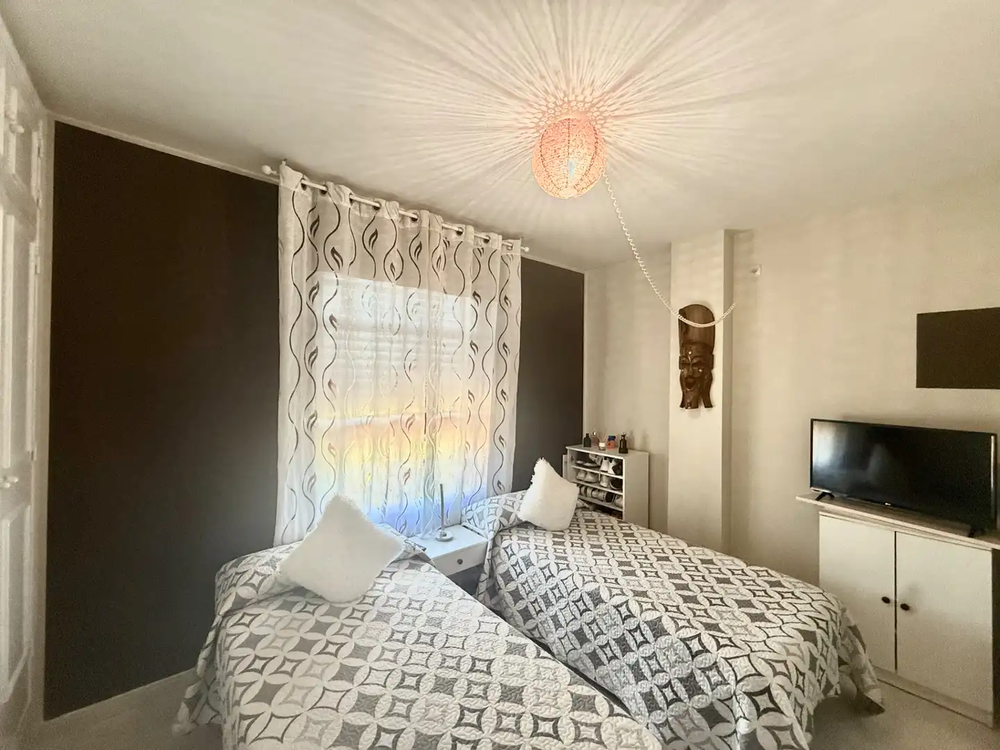 Bedroom of Flat for sale in Madrid  with Heating, Terrace and Furnished