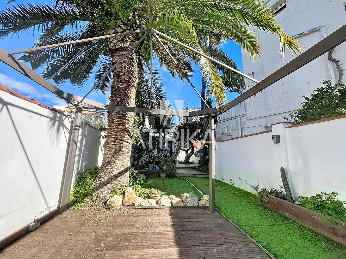 Garden of Houses for sale in Sant Pere de Ribes  with Heating, Parquet flooring and Terrace