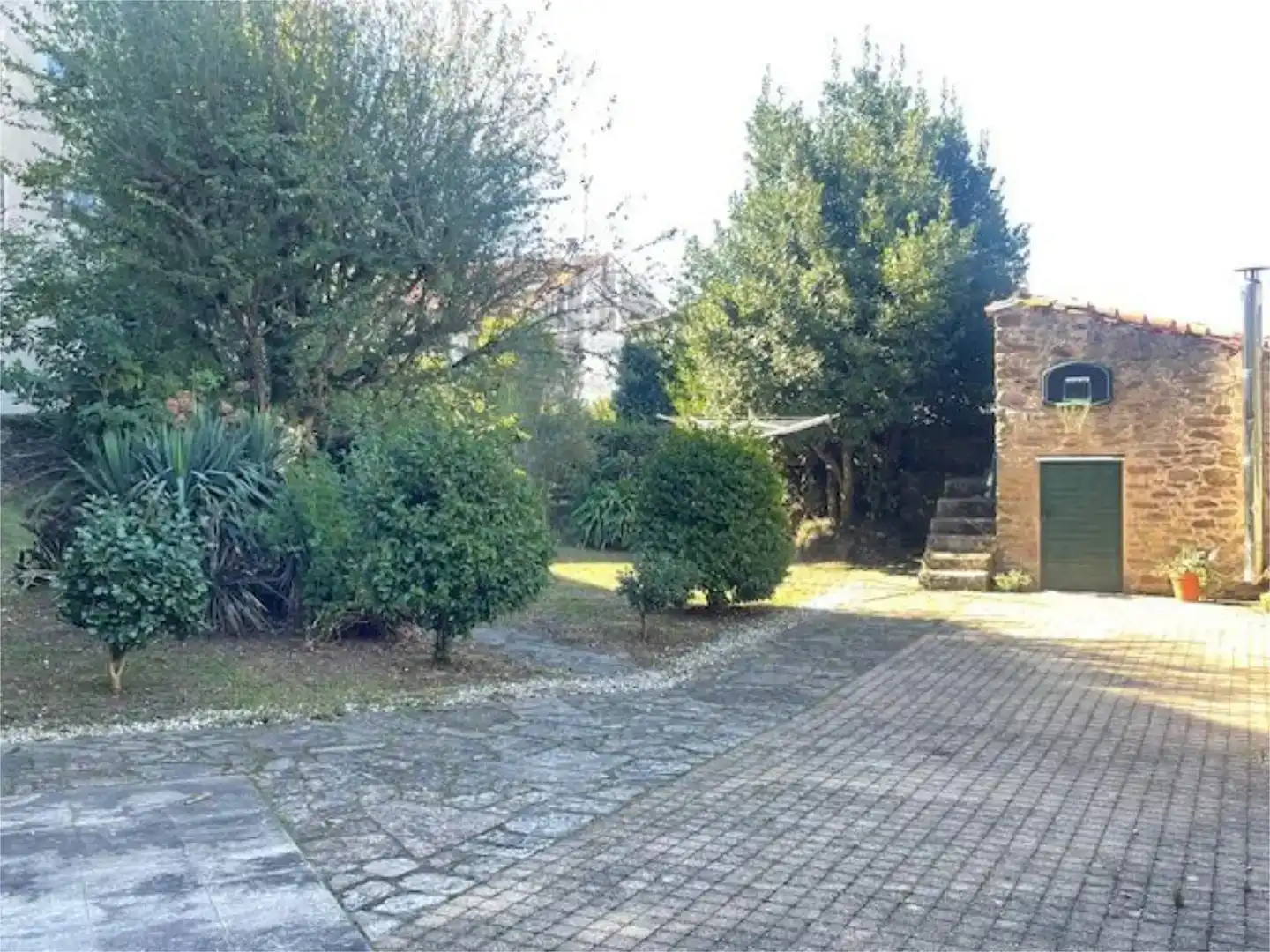 Jardí de Casa o xalet de lloguer en Santiago de Compostela 
