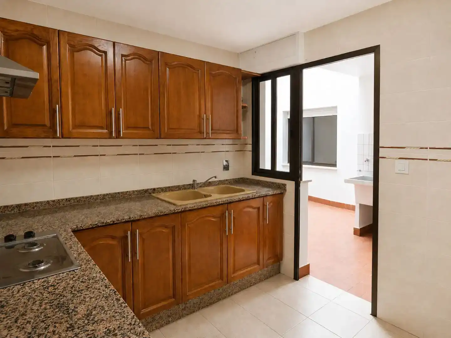Küche von Wohnung zum Verkauf in L'Eliana mit Balkon