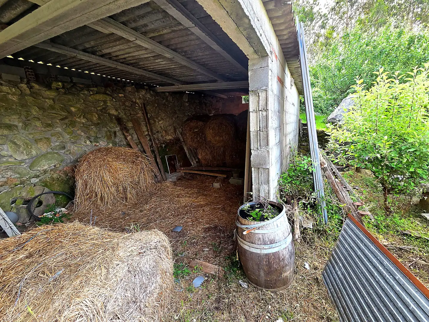 Vista exterior de Finca rústica en venta en Meis con Jardín privado y Terraza