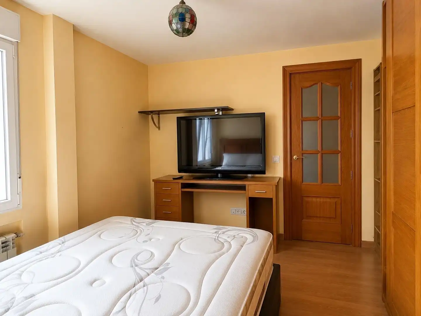 Schlafzimmer von Wohnung zum Verkauf in Madrid mit Heizung, Parkett und Terrasse