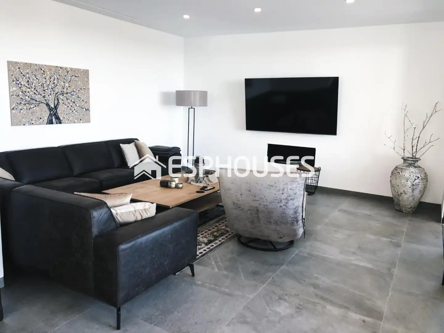 Sala de estar de Casa o chalet en venta en Rojales con Aire acondicionado, Terraza y Trastero