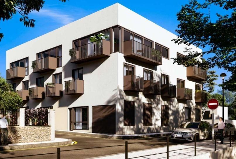 Exterior view of Flat for sale in Sitges  with Air Conditioner, Heating and Balcony
