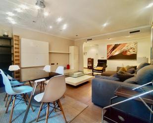 Living room of Flat to rent in  Valencia Capital  with Air Conditioner and Balcony