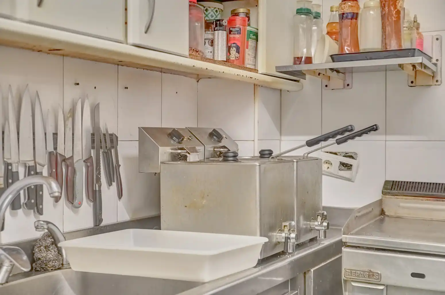 Cocina de Local en venta en Falces con Aire acondicionado y Amueblado