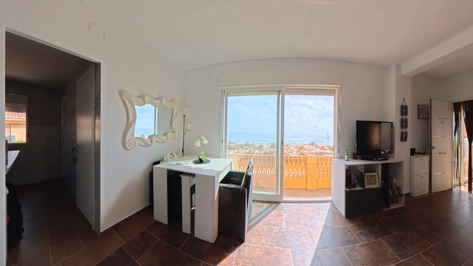 Sala de estar de Casa adosada en venta en Sueca con Aire acondicionado, Calefacción y Terraza