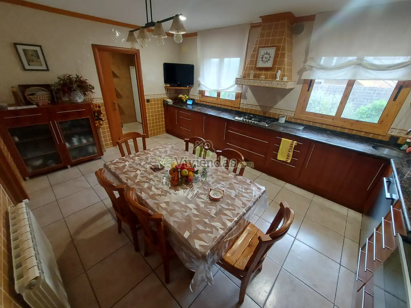 Cuina de Casa o xalet en venda en Vallirana amb Aire condicionat, Calefacció i Jardí privat