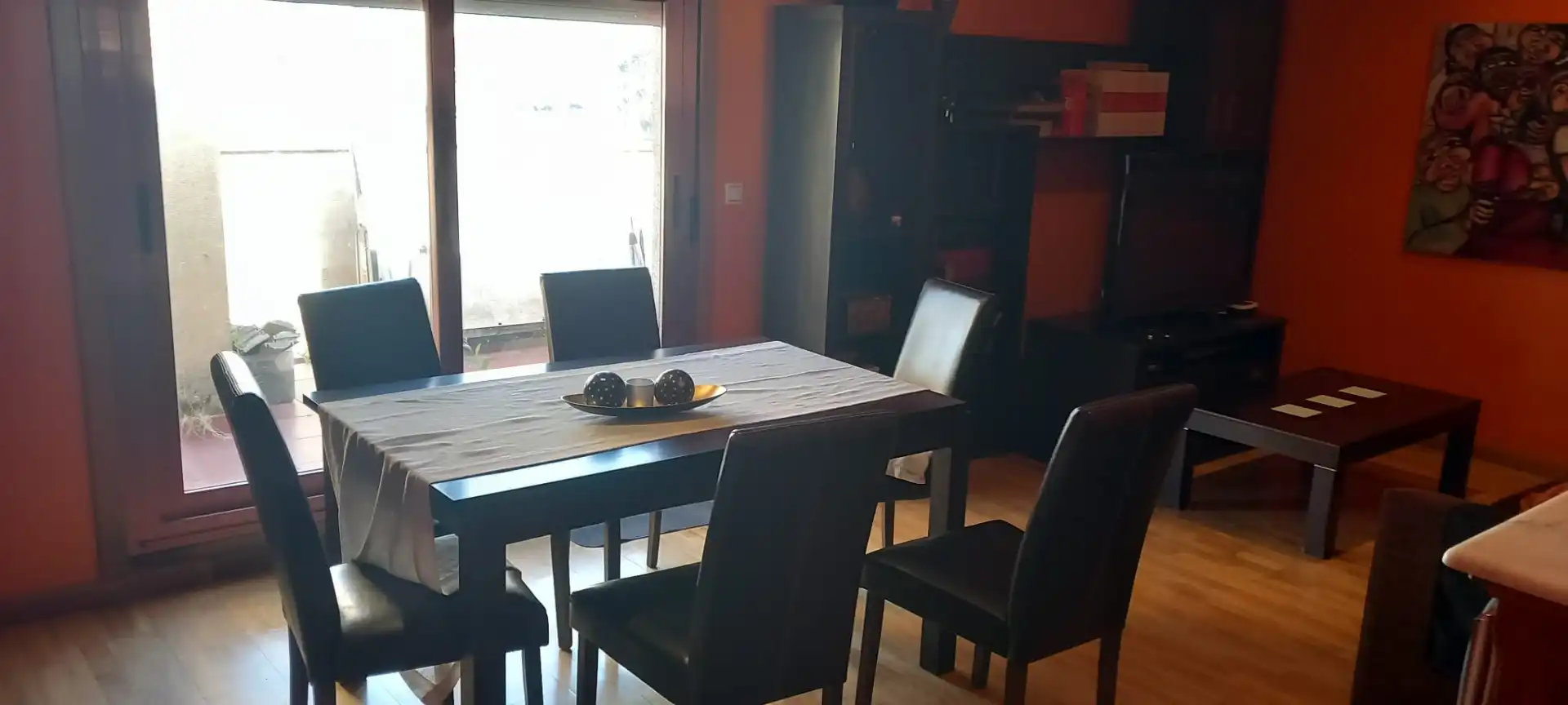 Comedor de Piso en venta en Catoira con Jardín privado, Terraza y Amueblado