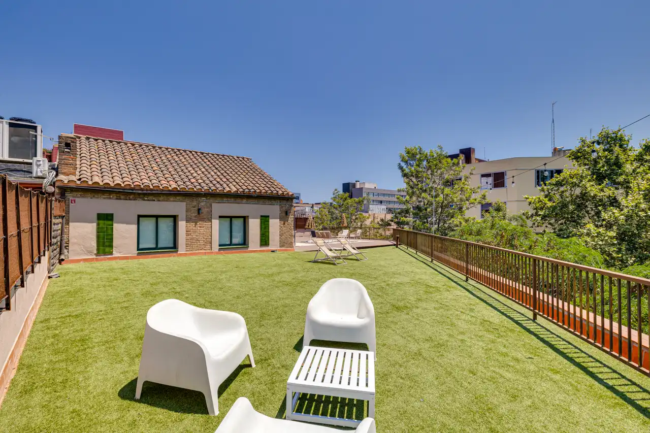 Terrasse von Büro zur Miete in Barcelona mit Klimaanlage, Heizung und Terrasse