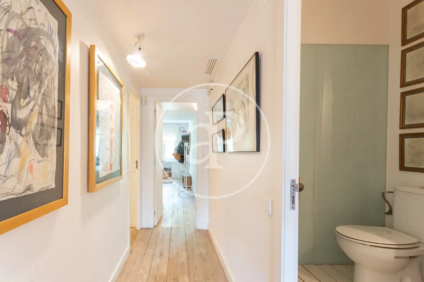 Piso de alquiler en Barcelona con Aire acondicionado, Calefacción y Jardín privado