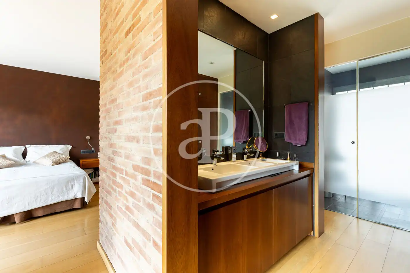 Bathroom of Houses for sale in Sant Cugat del Vallès  with Air Conditioner, Heating and Private garden