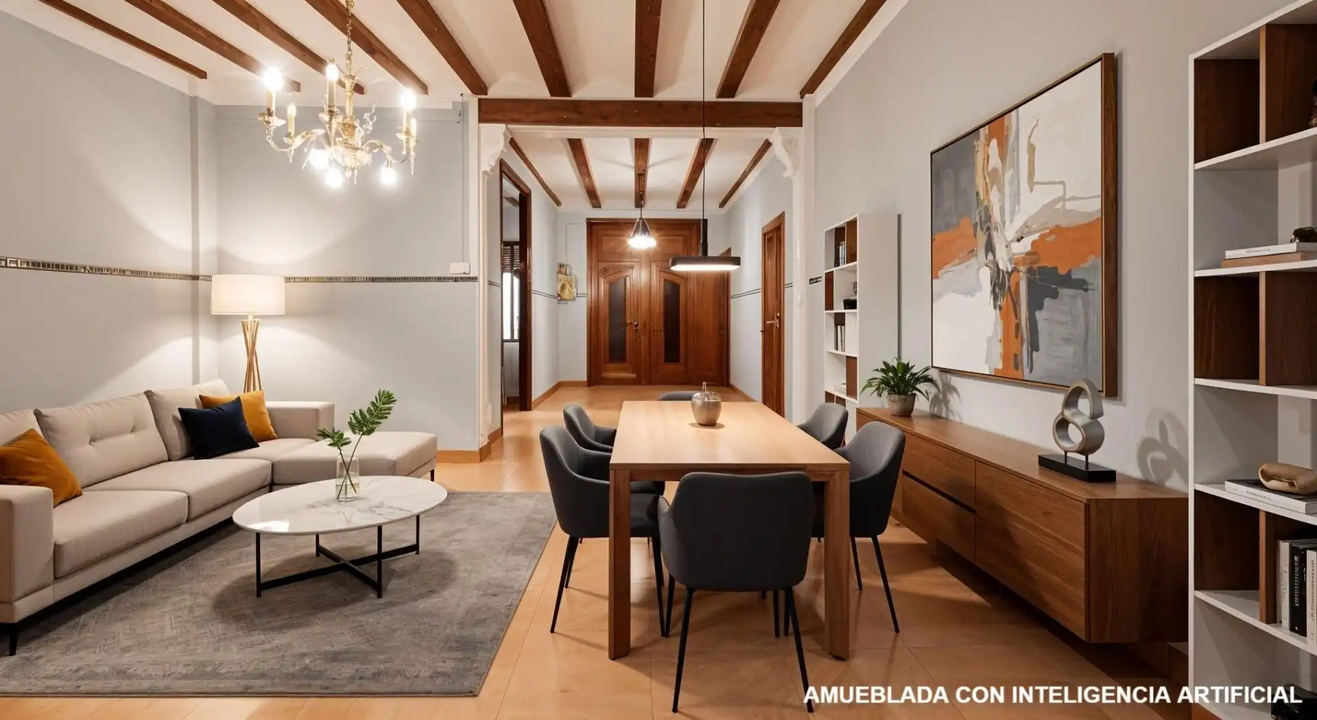 Living room of Houses for sale in Alcàsser  with Terrace and Balcony