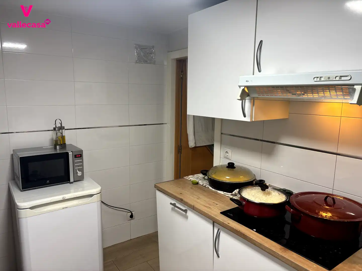 Cocina de Casa adosada en venta en Madrid con Aire acondicionado, Parquet y Terraza