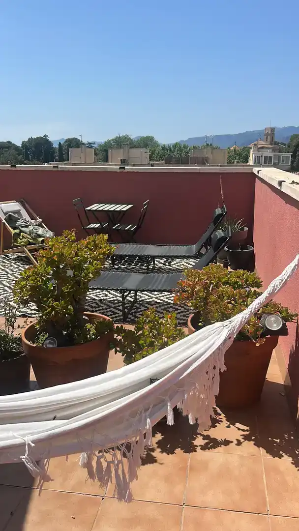 Terraza de Dúplex en venta en Montbrió del Camp con Aire acondicionado, Trastero y Amueblado