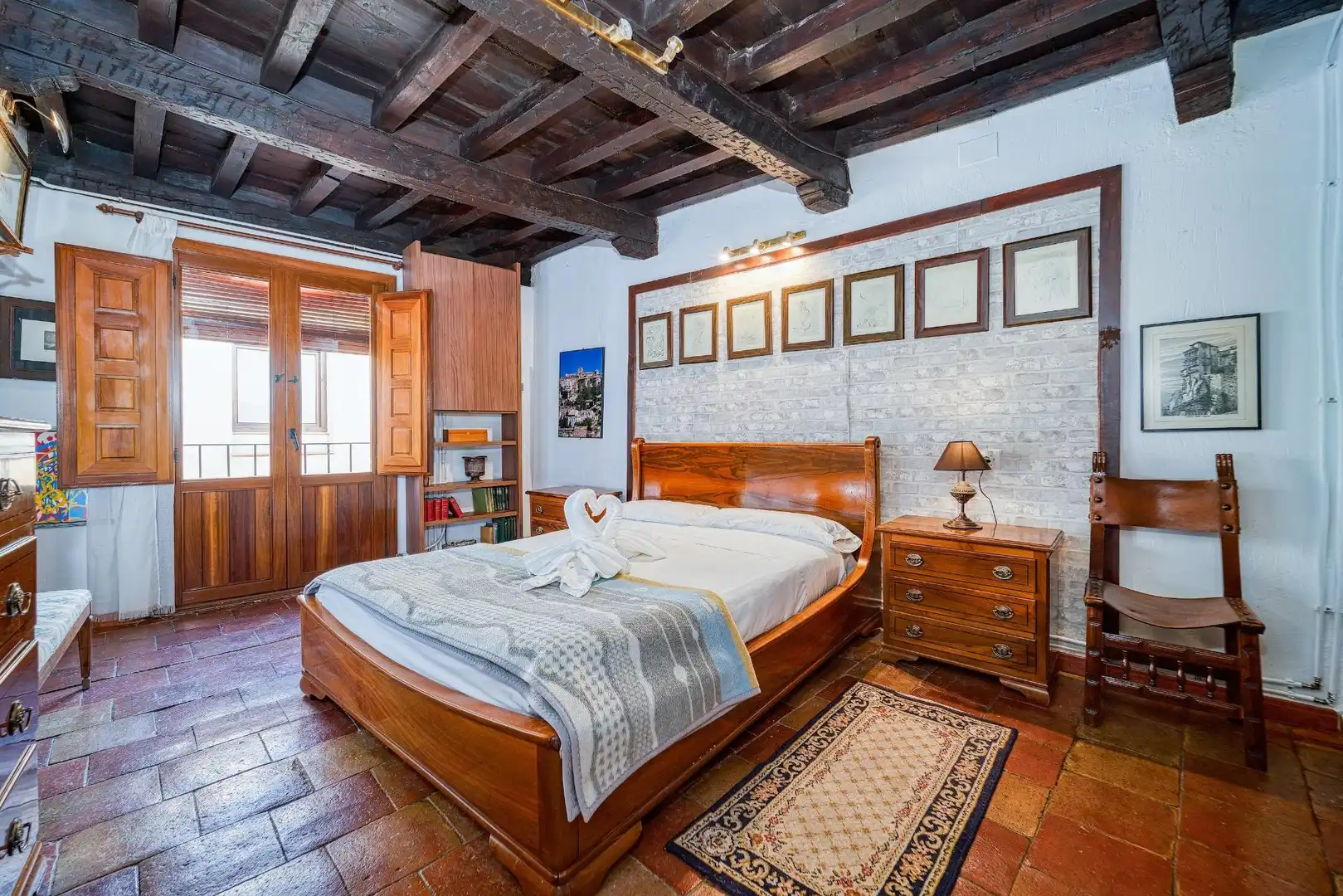 Schlafzimmer von Wohnungen zum Verkauf in Cuenca mit Heizung, Abstellraum und Möbliert