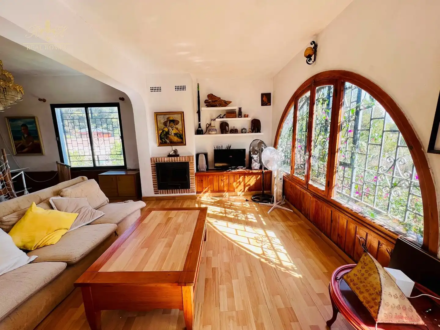 Living room of Houses for sale in L'Alfàs del Pi  with Terrace, Storage room and Swimming Pool