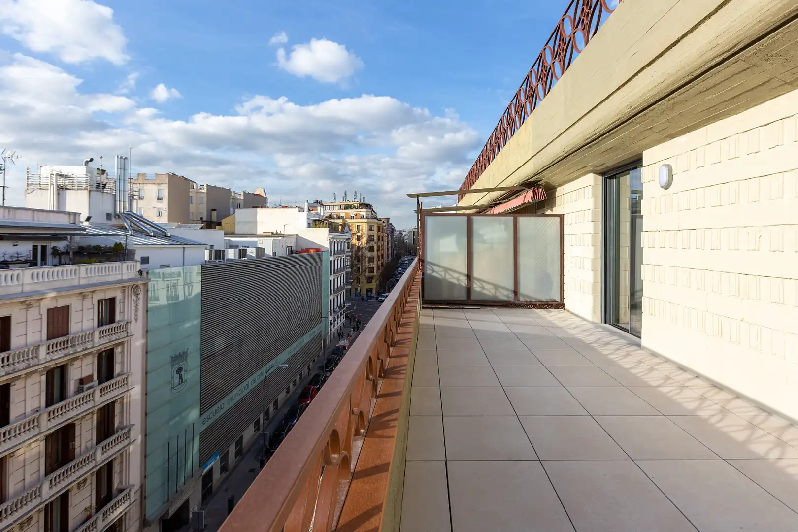 Terrace of Attic for rent in Madrid  with Air Conditioner, Heating and Storage room